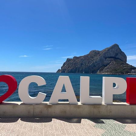 Eerstelijns Appartement Vive Cada Momento Zeezicht En Pal Aan De Boulevard En Strand Calpe, Toplocatie Luaran gambar