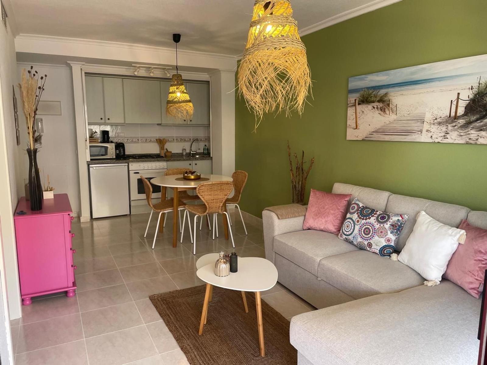 Eerstelijns Appartement Vive Cada Momento Zeezicht En Pal Aan De Boulevard En Strand Calpe, Toplocatie Luaran gambar